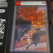 VeeFriends #13 Bill Sienkiewicz Red Cracked Ice Foil SDCC 2026, PSA 9.8 picture
