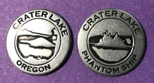 Crater Lake National Park Phantom Ship Collectible Token picture