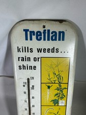 VTG TREFLAN / BALAN Farm Chemical Herbicides Advertising Thermometer Metal Works picture