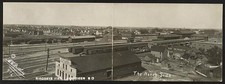 Photo:Aberdeen South Dakota 1900s Birdseye View North Side Rail Yards picture