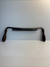 Antique T.H. Witherby 10” Razor Edge Drawknife Woodworking Tool USA picture