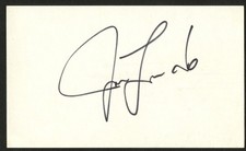 Joe Lando signed autograph 3x5 cut Actor One Life to Live C468 picture