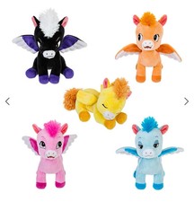 Disney Parks 100 Years Fantasia Peter Pegasus Flying Pony Horse Family Plush Set picture