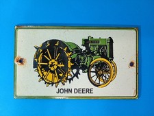 Vintage John Deere Tractors Porcelain Sign 6