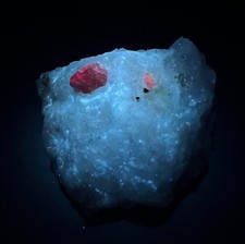 84 GM Fluorescent Spinel On Matrix From KPK Pakistan R.1 picture