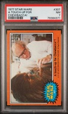 1977 Star Wars A Touch-Up For Chewbacca PSA 7 #307 picture
