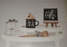 ACCS$15.50+Ship, Kirkton House Coffee Bar Trinkets. NWB  picture