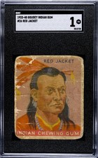Red Jacket 1933-40 Goudey Indian Gum #26 picture