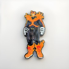 FiGPiN #X26 My Hero Academia Endeavor FiGPiN XL Enamel Pin - No case - Imported picture