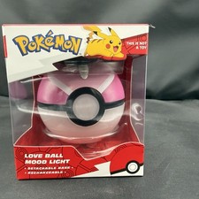 Pokémon Love Ball Mood Light Detachable Base Magnetic Charging Rechargeable picture