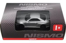 1/64 Kyosho NISMO R34 GT-R Z-tune Silver Diecast Model Used picture