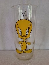 Vintage Tweety Bird Pepsi Collector Series Tumbler Drinking Glass 1973 picture