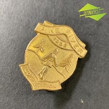 VINTAGE 1965 PINE RIVER QUEENSLAND MARCHING COMP BADGE BY MYERS & CO BRISBANE picture