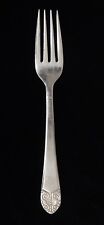 Authentic Waldorf Astoria Silverplate Art Deco Dinner Fork picture