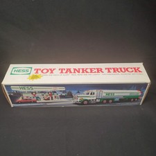 Vintage 1990 Hess Toy Tanker Truck Gas Oil Semi Trailer New In Box NIB Collectib picture