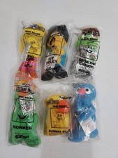 6  Vintage 1999 Kelloggs Sesame Street Mini Beans 4” Plush NEW  A-1 picture