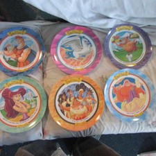 Vintage 1997 Disney Hercules McDonald’s Collector Plates Complete Set of 6 picture
