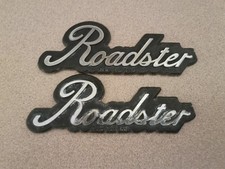 1990's Buick Gm ROADSTER AUTO SYNROOF METAL EMBLEMS 4
