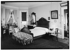 Photo:Hyde Park New York Springwood Mrs James Roosevelt Bedroom 1900s picture