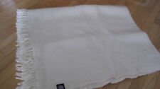 VTG ICEWEAR WOOL BLANKET ICELAND OFF WHITE picture