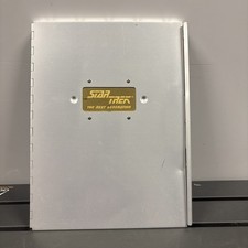 Star Trek: The Next Generation 1992 Press Kit Metal Portfolio Cover Only picture