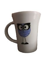 Tara Reed Designs blue wise owl coffee mug Blue Harbor Collection 12 ounces picture