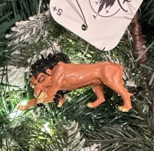 2026 Scar The Evil Villain Christmas Tree Ornament, Disney The Lion King w Tag picture