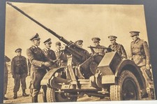 German soldiers 8.8 cm Flak 18/36 anti-aircraft artillery gun ~ Postcard WWII picture