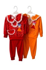 New Old Stock Happy Sweeties VINTAGE newborn baby child outfits Set Of 2 24mo picture