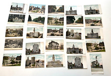 25 Vintage Detroit Michigan Early Undivided Postcard Lot, All Unposted picture