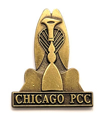 USPS Chicago PCC Chicago Picasso Landmark Sculpture Daley Plaza Postal Pin JG&A picture
