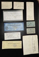 Antique & Vintage California Gold Country & NV Railroad Ephemera Lot 1180’s + up picture