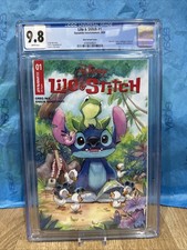 Lilo & Stitch #1 Sabine Rich (616) Exclusive Variant Cgc 9.8 Graded Comic picture