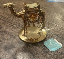 Crystocraft 24K Gold Plated Camel With Swarovski Elements picture