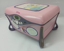 Vintage 2004 Disney Princess CD Player Jukebox Jewelry Box & CD Storage WORKS  picture