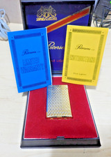 Petersons Vintage Gold Tone Butane Lighter  Made In Japan with Box & Instruction picture