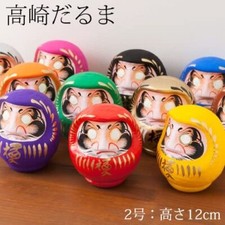 japanese daruma doll gunma takasaki height 4.72inch made in japan picture