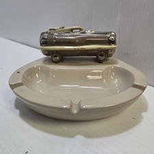 Vintage Electrolux Cream Vacuum Cleaner Promotional Ceramic Ashtray picture