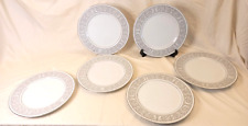 VTG Imperial China Whitney Dalton, silver, Japan, 5671, 6 dinner plates picture