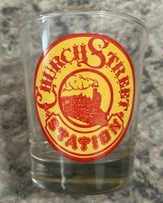 Vintage Souvenir Highball Glass Church Street Station picture