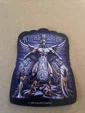 Vintage Lowrider Sticker Aztec Pride 1998 Gonzalez Graphics picture