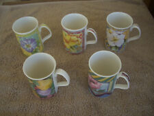 Lot of Five Royal Doulton EXPRESSIONS Bone China Mugs picture