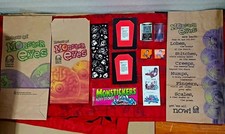 Vintage Halloween Promo Lot Taco Bell Monster Eyes Godzilla Lisa Frank Topps picture