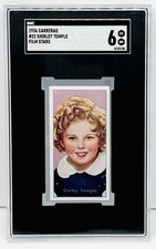 1936 Carreras #22 Shirley Temple SGC 6 EX-NM Pop 1 picture
