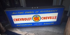 Chevrolet Chevelle SS Lighted Authorized Dealer Sign picture