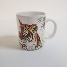 Tiger Otagiri Coffee Mug Designed By Jacquie Vaux Made In JAPAN picture