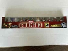 IRON MAN 3 HALL OF ARMOR SDCC MINIMATES 10 FIGURE SET BRAND NEW #sjul21-182 picture