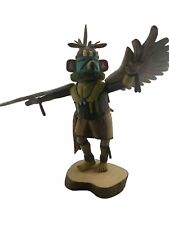 Hopi Hand Carved 13.5” Eagle Kachina by Andrew Grover - Native American AZ picture