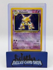 1999 Pokemon - Alakazam (Holo) 1/102 Base Set Unlimited LP picture