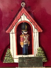 Vintage 1976 HALLMARK Soldier Twirl Abouts Christmas Ornament Tree Trimmer picture